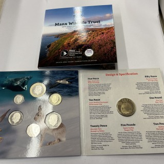 2023 Manx Wildlife Trust coin collection