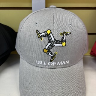 Baseball cap grey with 3 legs