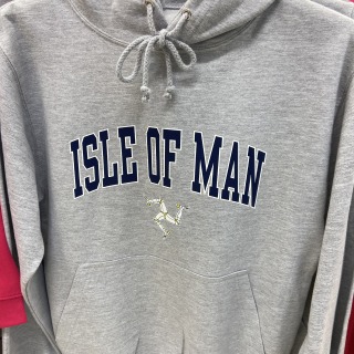 3 leg hoodie grey