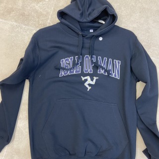 3 leg hoodie navy