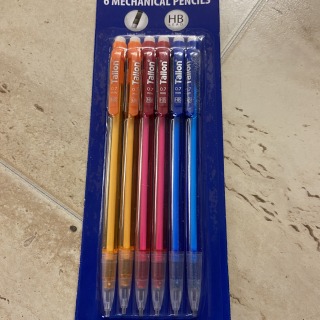 6 Mechanical pencils