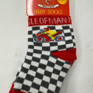 Baby socks Motorbike design