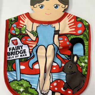 Fairy Baby Bib red