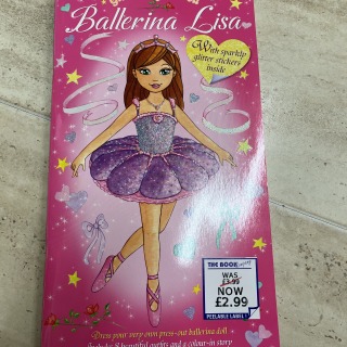 Dress your Doll Ballerina book