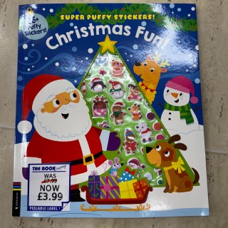 Christmas Puffy Sticker book