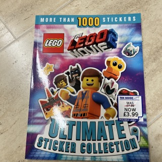 Lego Movie 2 Sticker collection book