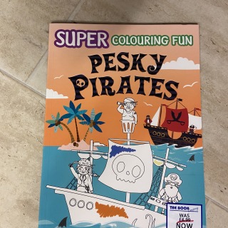 Pesky Pirate Colouring Book