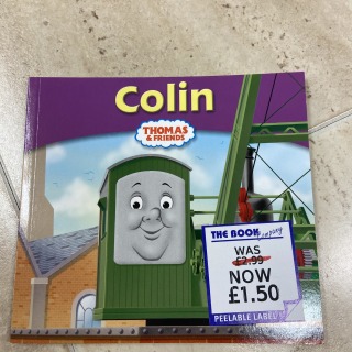 Thomas and Friends book - Colin