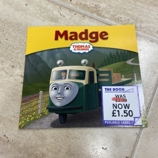 Thomas and Friends book - Madge