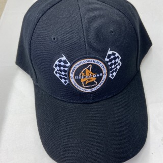 Black baseball cap mountain course