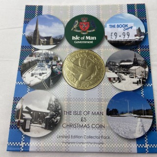 IOM Xmas £5 coin 2017