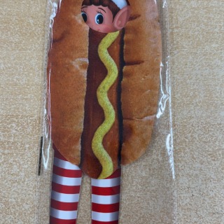 Elf Costume Hot Dog