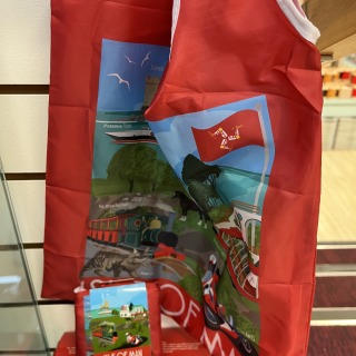 Fold up Eco Bag IOM scenes