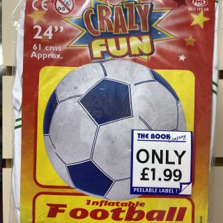 Inflatable football/beach ball