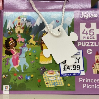 Childrens 45 piece jigsaw - Princess