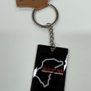 Metal Mountain Course keyring
