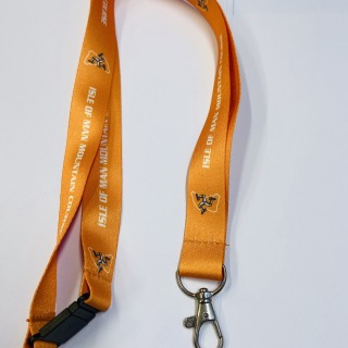 Orange Lanyard