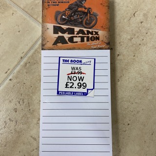 Magnetic memo pad - Manx Action