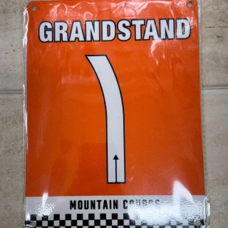 Metal Sign - Grandstand