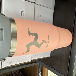 Large travel water bottle pink