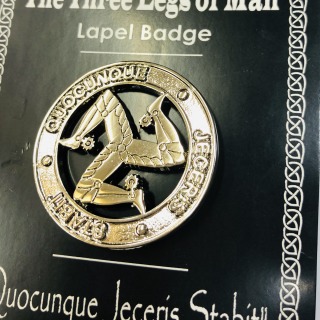 Large lapel pin