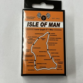 Orange TT Course playing cards