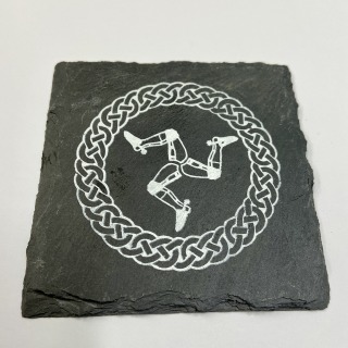 3 leg slate coaster