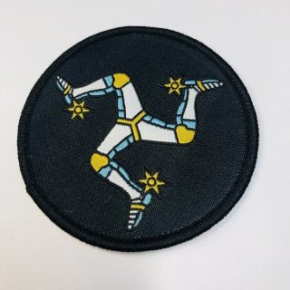 Black 3 leg sew on patch