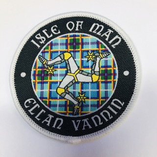 Tartan sew on patch