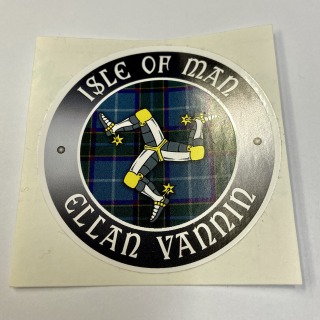 Tartan 3 leg sticker