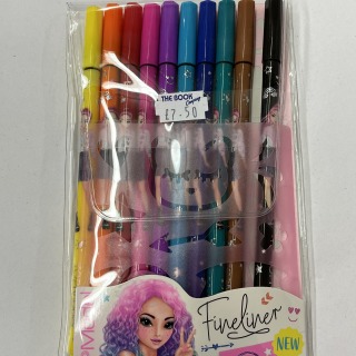 Top Model pack of 10 fineliners