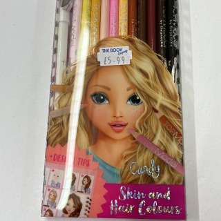 Top Model Skin & Hair coloured pencils