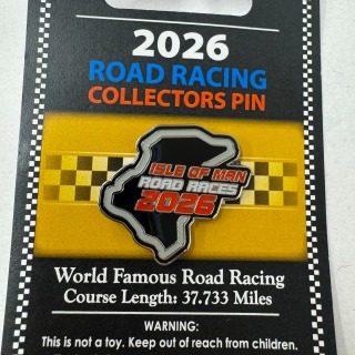 2026 TT Road Racing Pin Badge