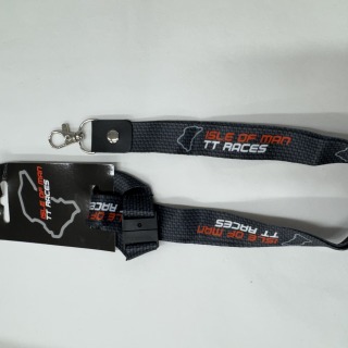 Black TT Lanyard