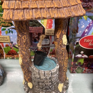 Fairy garden wishing well